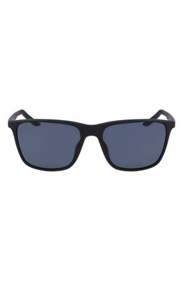 Nike State 55mm Sunglasses in Matte Black/Dark Grey