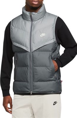 Nike Storm-FIT Water Repellent Field Vest in Lt Smoke Grey/smoke Grey/sail