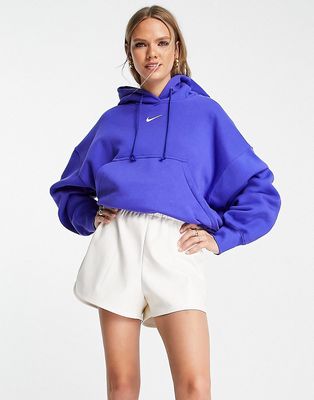 Nike Style Fleece hoodie in blue
