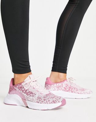 Nike SuperRep Go 3 Flyknit Next sneakers in pink