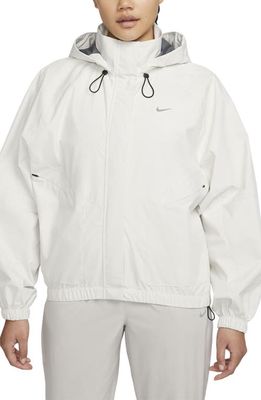 Nike Swift Storm-FIT Running Jacket in Pale Ivory/Black