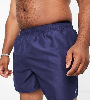 Nike Swimming Plus 5inch Volley shorts in navy
