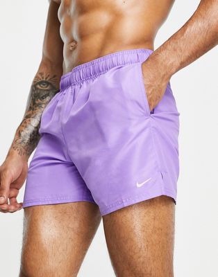 Nike Swimming Volley 5 inch shorts in lilac-Purple