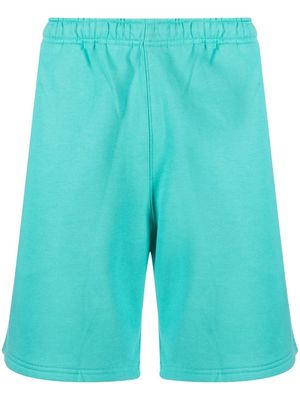 Nike Swoosh-motif cotton track shorts - Blue