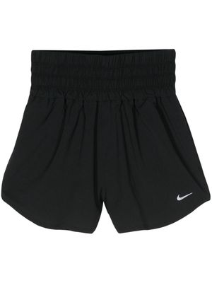 Nike Swoosh-print shorts - Black