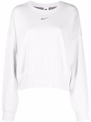 Nike swoosh-print sweatshirt - Grey