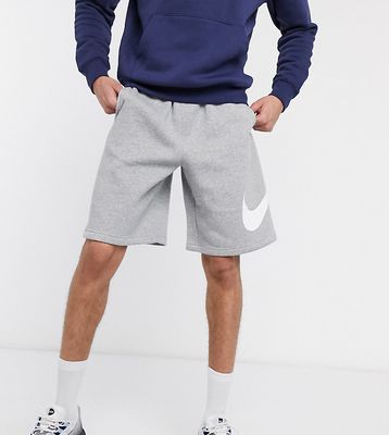Nike Tall Club shorts in gray-Grey