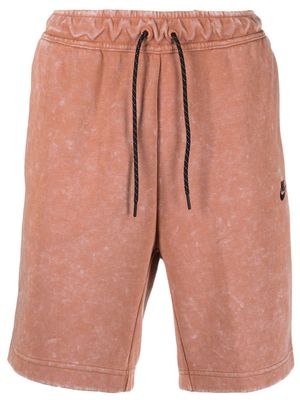 Nike Tech Fleece drawstring shorts - Orange