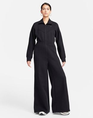 Nike Tech Fleece jumpsuit in black