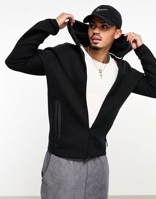 Nike Tech full zip hoodie in black