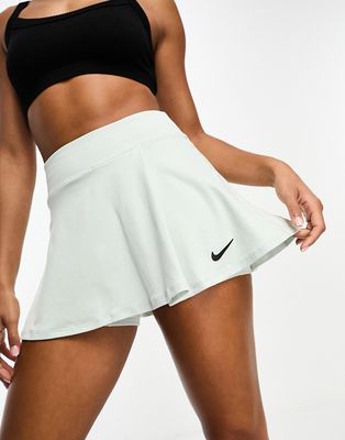 Nike Tennis Dri-Fit Victory Flouncy skirt in gray