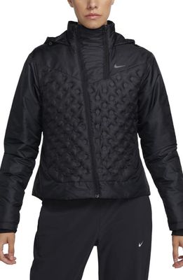 Nike Therma-FIT ADV Repel AeroLoft Down Running Jacket in Black