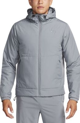 Nike Therma-FIT Unlimited Training Jacket in Smoke Grey/Smoke Grey