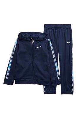 Nike Therma Gradient Taping Dri-FIT Fleece Zip Hoodie & Pants Set in Midnight Navy