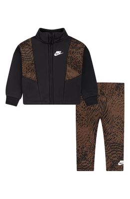 Nike Track Jacket & Leggings Set in Cacao Wow