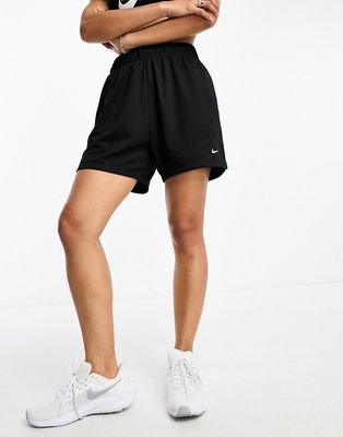 Nike Training Attack Mid-Rise Dri-fit shorts in black