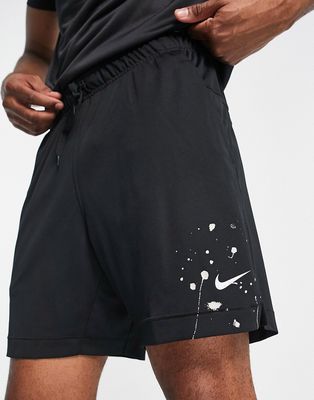 Nike Training Dri-FIT 7inch shorts in black