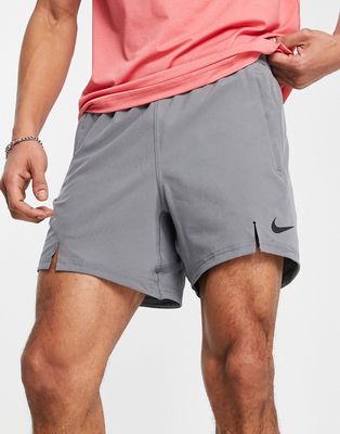 Nike Training Dri-FIT Flex 6-inch shorts in red-Gray