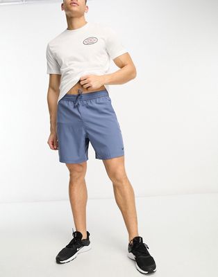 Nike Training Dri-FIT Form 7inch shorts in navy