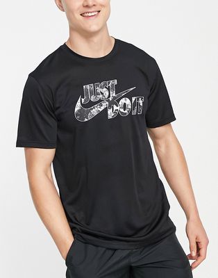 Nike Training Dri-FIT Legend graphic t-shirt in black