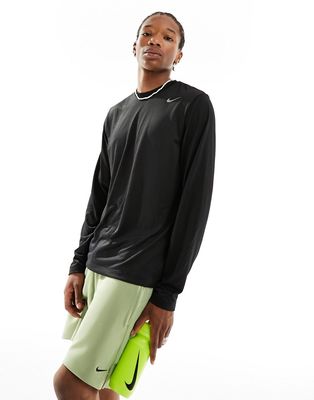 Nike Training Dri-Fit Legend long sleeve T-shirt in black