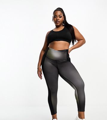 Nike Training Dri-FIT Plus 7/8 leggings in black