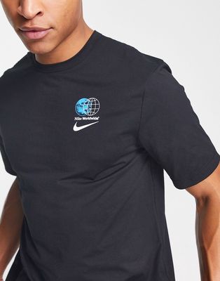 Nike Training graphic t-shirt in black