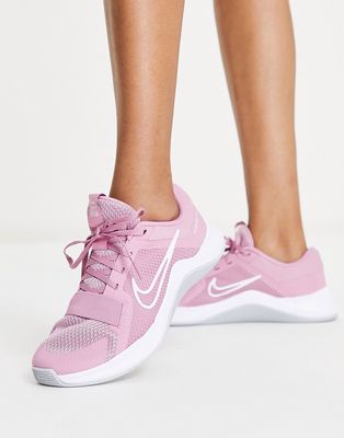 Nike Training Metcon 2 sneakers in pink and white