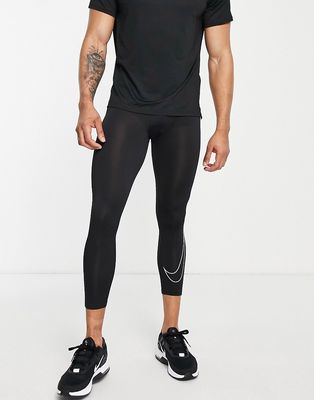 Nike Training Pro Dri-FIT 3/4 tights in black