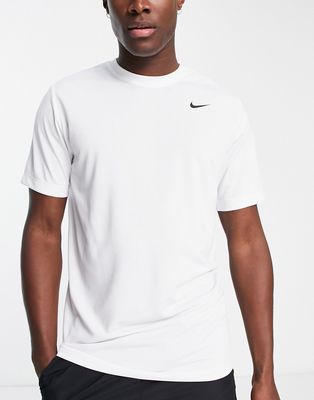 Nike Training Pro Dri-FIT Reset T-shirt in white
