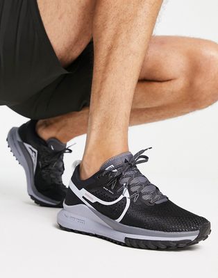Nike Training React Pegasus Trail 4 sneakers in black