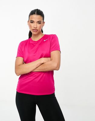 Nike Training RLGD Dri-Fit t-shirt in pink-Black