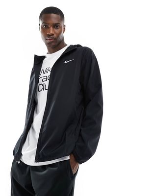 Nike Training Versality Dri-FIT Form hooded jacket in black