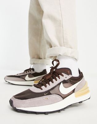 Nike Waffle One sneakers in light chocolate/nautral-Brown
