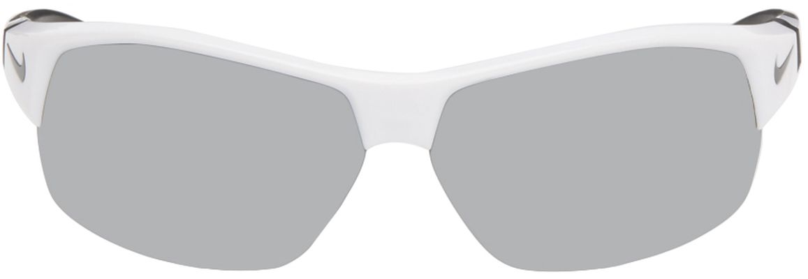 Nike White & Black Show X2 Sunglasses