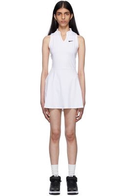 Nike White Dri-FIT Victory Sport Dress
