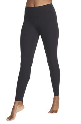 Nike Women's Zenvy Gentle Support Mid Rise Full Length Leggings in Black/Black