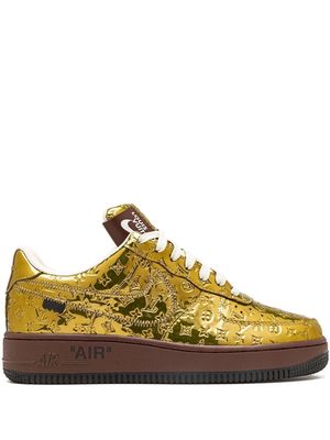 Nike x Louis Vuitton Air Force 1 Low "Virgil Abloh - Metallic Gold" sneakers