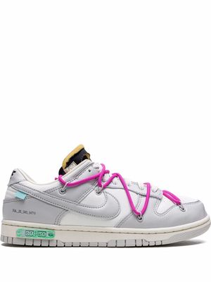 Nike X Off-White Dunk Low "Lot 30" sneakers - Grey