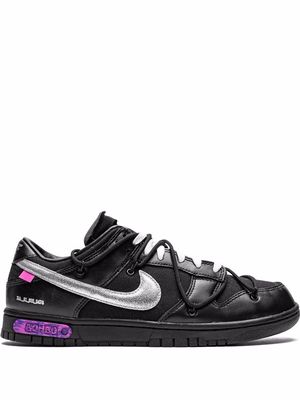 Nike X Off-White Dunk Low "Lot 50" sneakers - Black