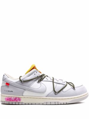 Nike X Off-White x Off-White Dunk Low "Lot 22" sneakers - Grey