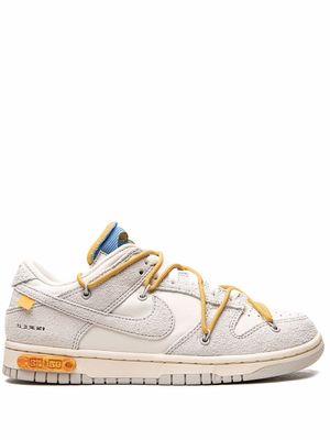 Nike X Off-White x Off-White Dunk Low "Lot 34 of 50" sneakers - Neutrals