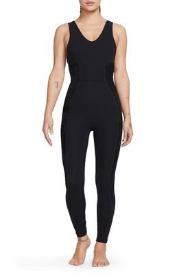 Nike Yoga Dri-FIT Luxe 7/8 Jumpsuit in Black/Multi Color
