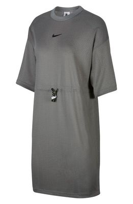 NikeLab Collection Mesh Dress in Dark Steel Grey