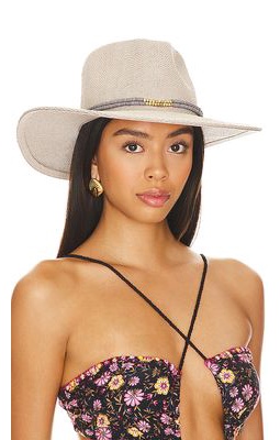 Nikki Beach Smokey Hat in Grey.