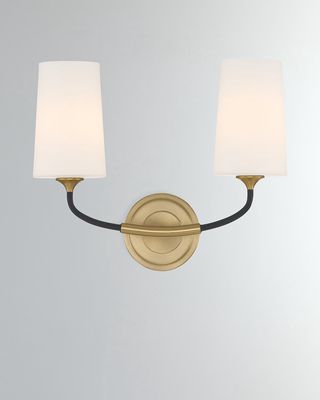 Niles 2-Light Forged Wall Mount