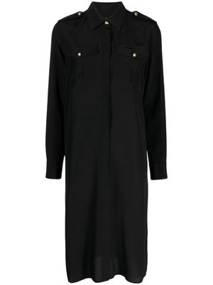 Nili Lotan Adelaide silk shirtdress - Black