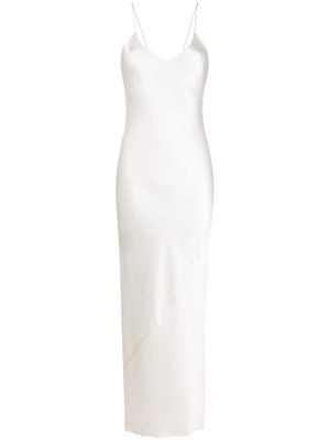 Nili Lotan Cami silk-satin gown - White