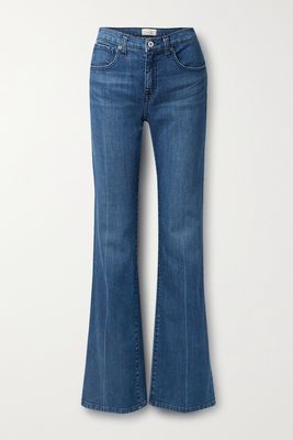 Nili Lotan - Celia High-rise Straight-leg Jeans - Blue