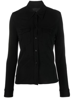 Nili Lotan chest-pocket button-up shirt - Black